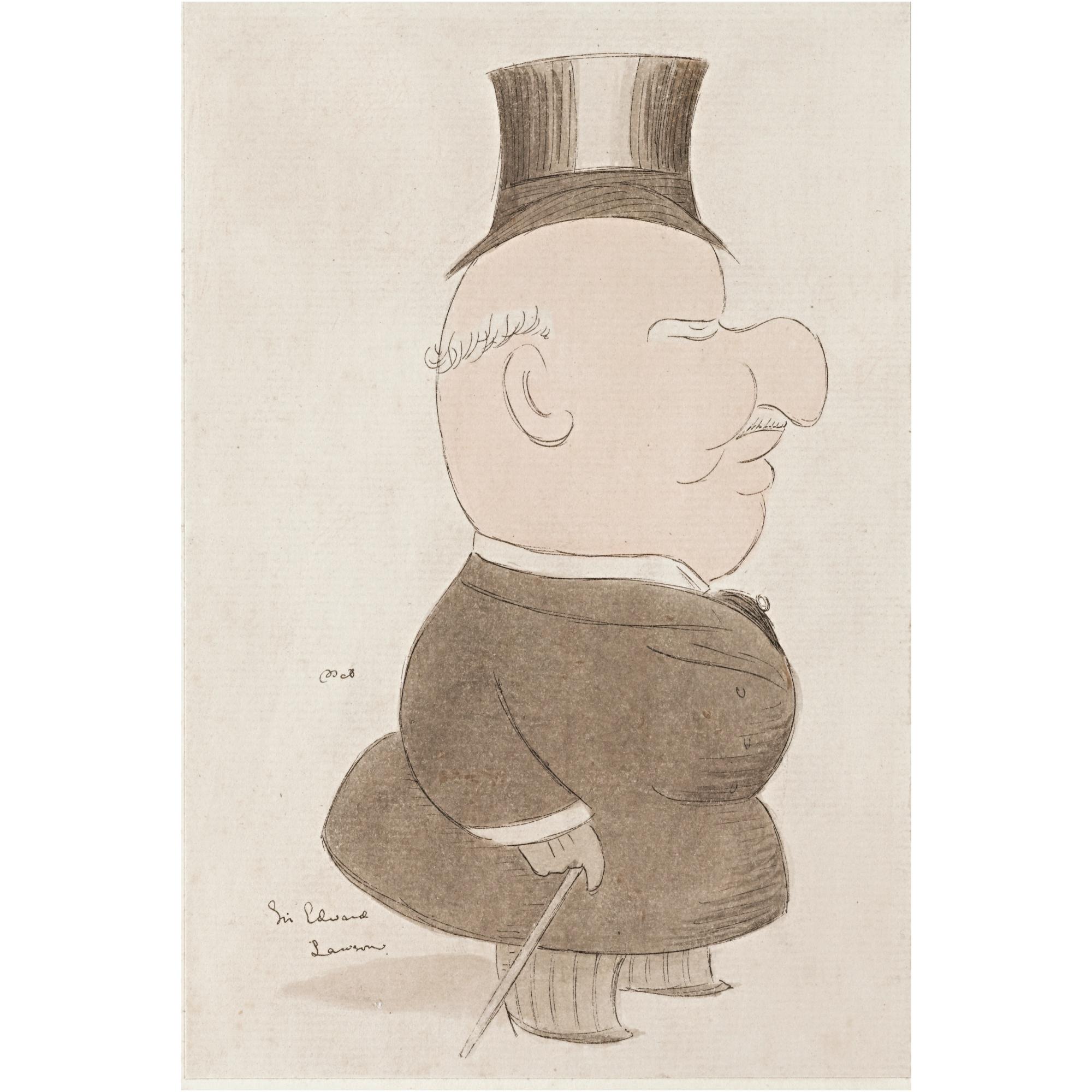 Sir Max Beerbohm - Sir Edward Lawson