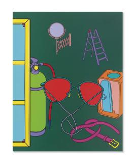 Sir Michael Craig-Martin, R.A. - Las Meninas I