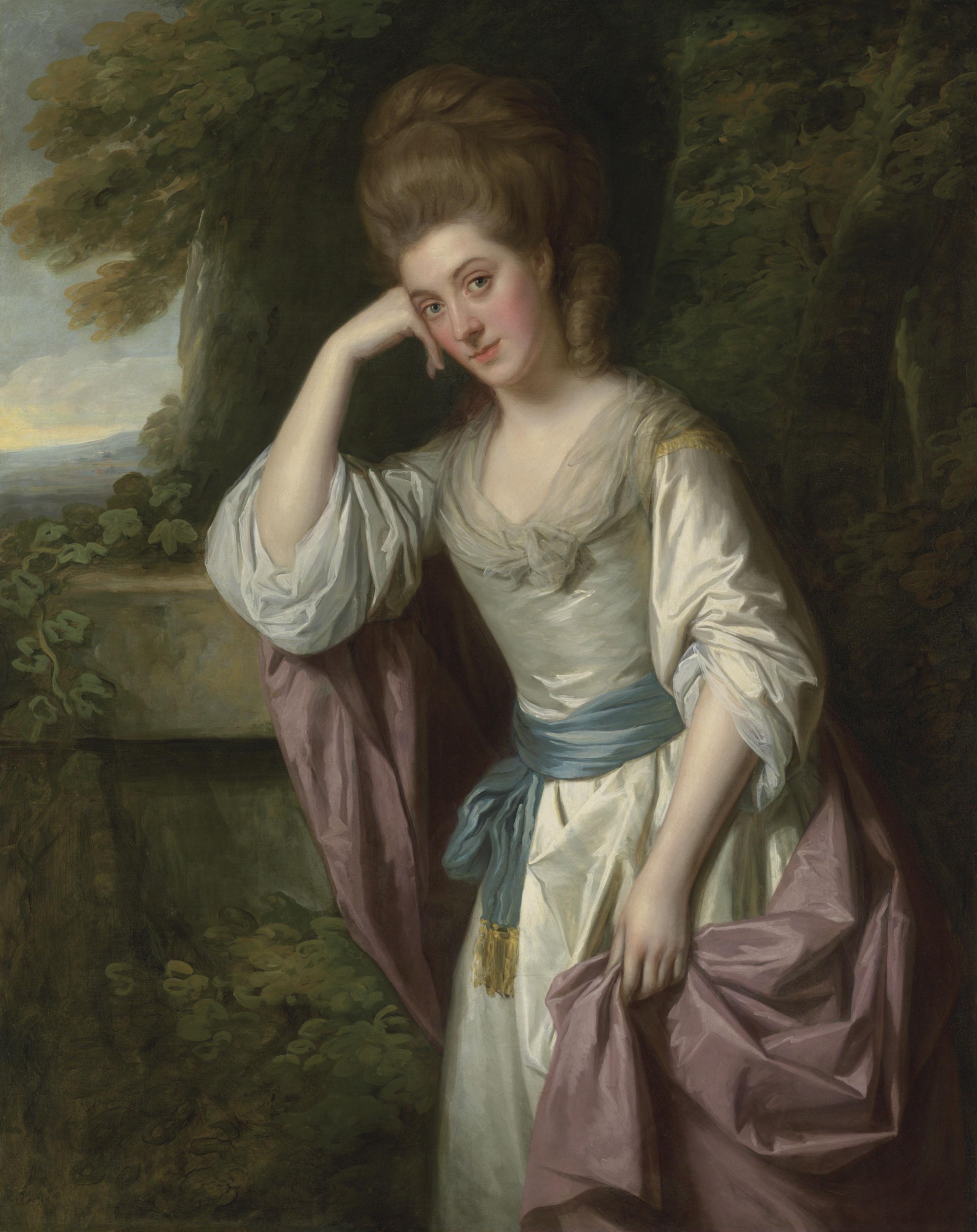 Sir Nathaniel Dance-Holland, R.A. - Portrait Of Mary Brummell, Née Richardson (1754-1793), Three-Quarter-Length