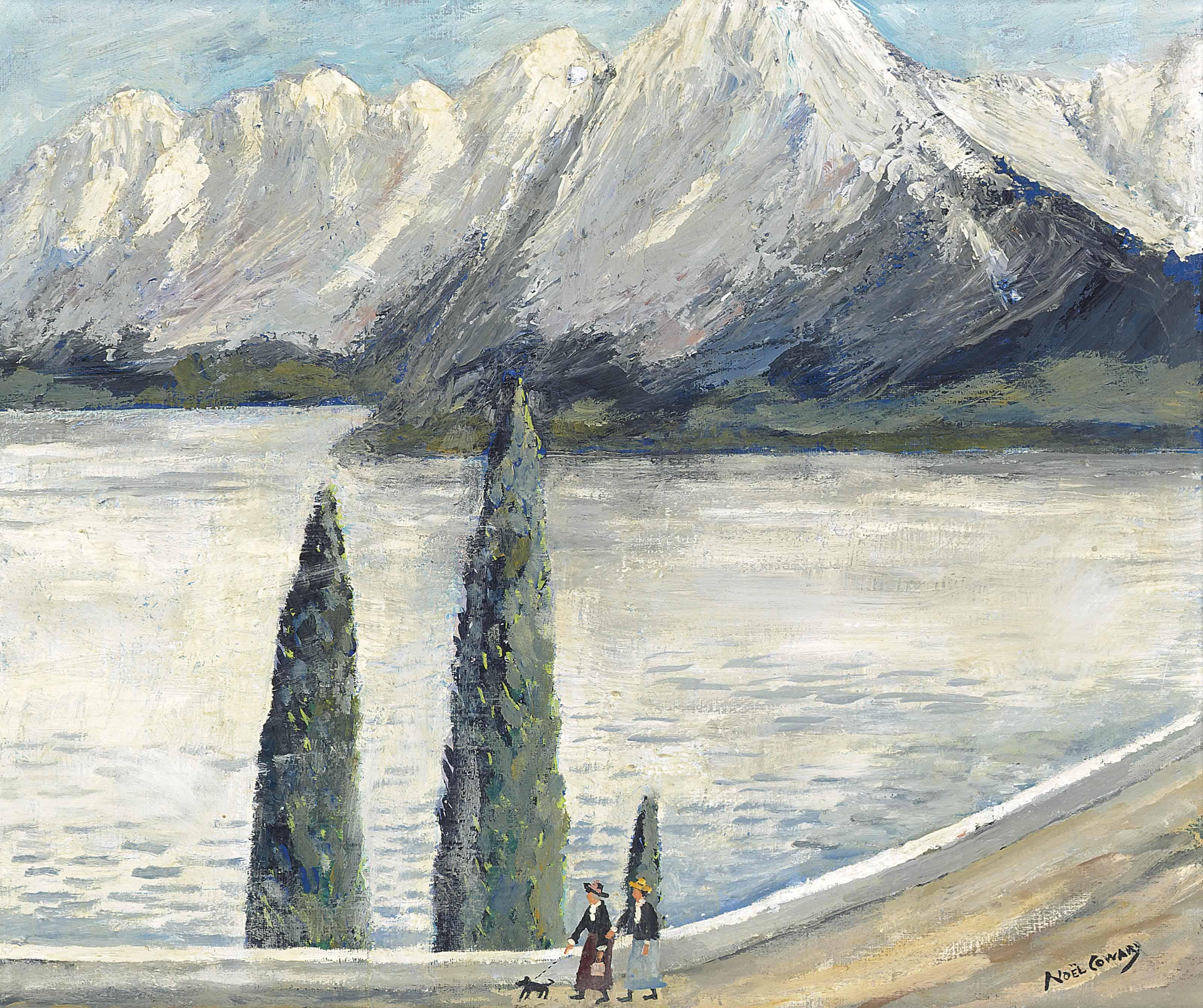 Sir Noël Coward - Lac Léman, Switzerland