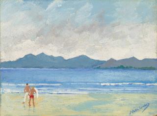 Sir Noël Coward - Two bathers