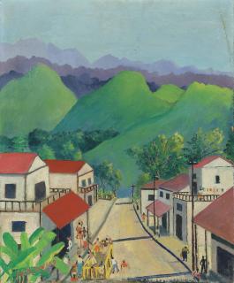 Sir Noël Coward - Village in the Hills, Jamaica