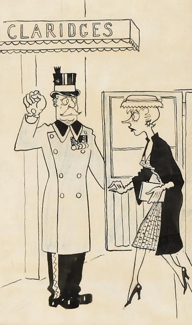 Sir Osbert Lancaster - All my own work thank you; Vite vite therese c\'est la yacht des dockers!; and Claridges