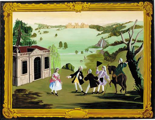 Sir Osbert Lancaster - Painting Of Tankerton, The Duke Of Dorset\'S Estate