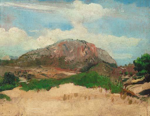 Sir Oswald Birley - Hilly Landscape