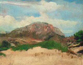 Sir Oswald Birley - Hilly Landscape