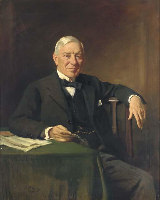 Sir Oswald Birley - Portrait of Sir Clarendon Golding Hyde