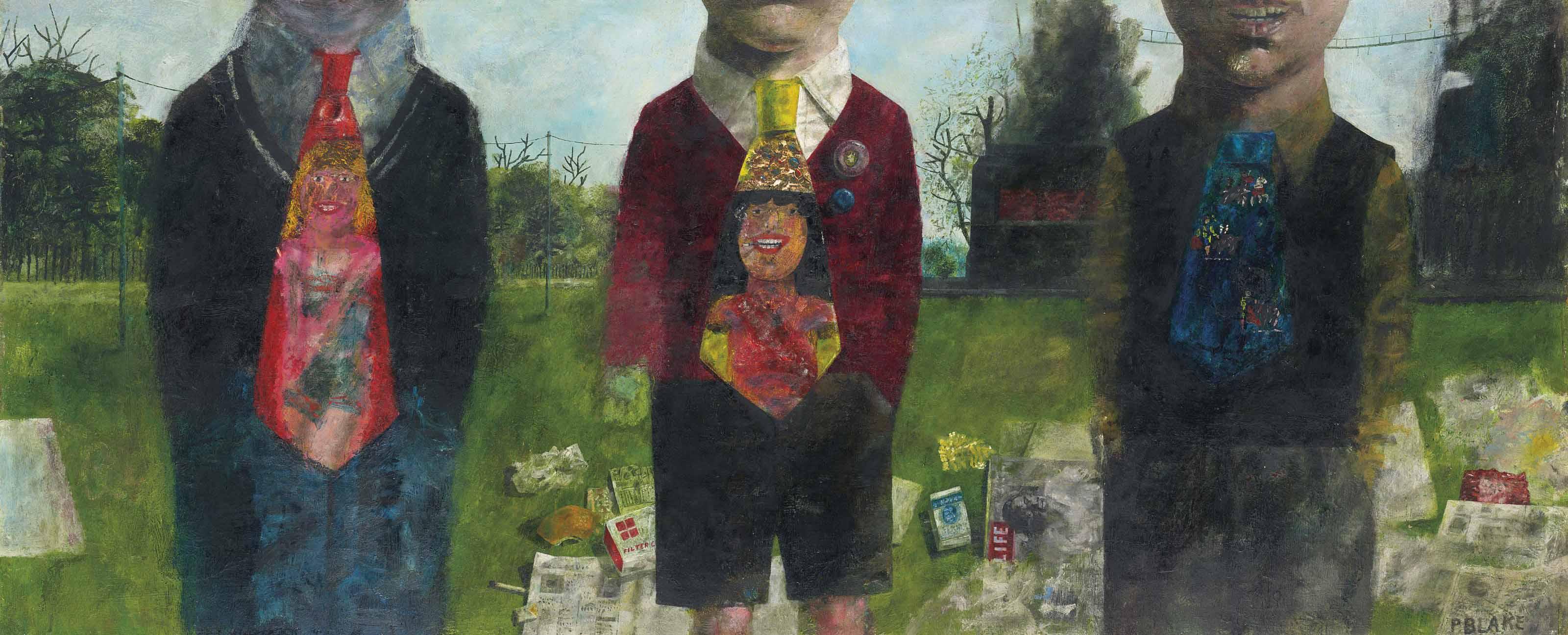 Sir Peter Blake, R.A. - Boys with New Ties