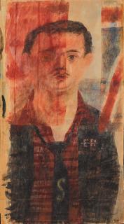 Sir Peter Blake, R.A. - Football Player I