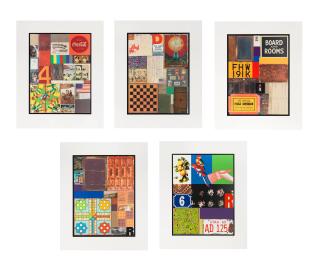 Sir Peter Blake R.A. - Homage to Robert Rauschenberg