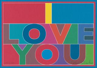 Sir Peter Blake R.A. - I Love You