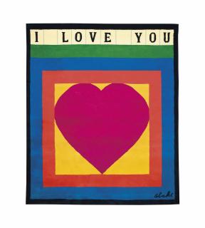 Sir Peter Blake, R.A. - I Love You