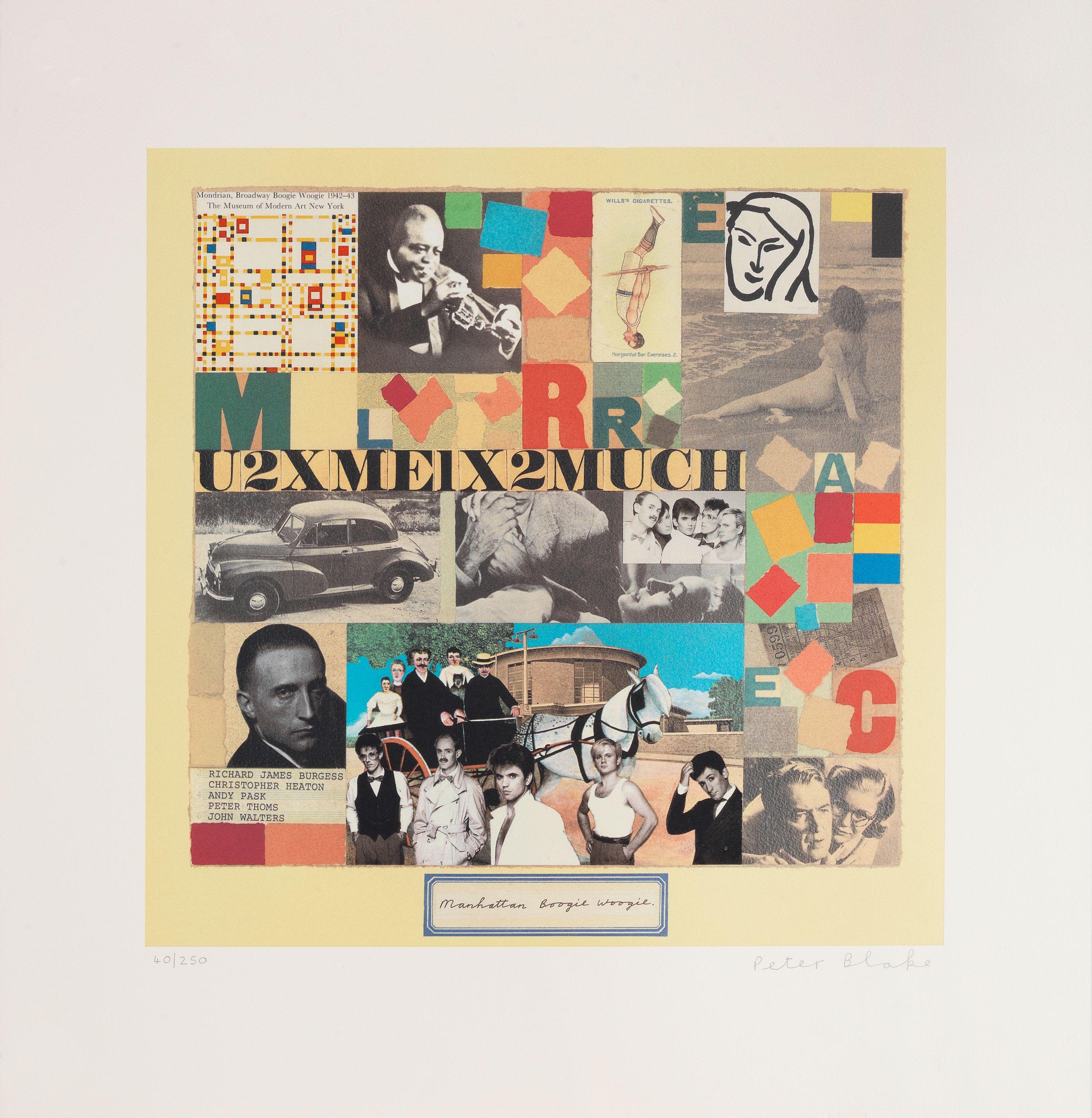 Sir Peter Blake R.A. - Manhattan Boogie Woogie