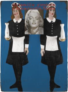 Sir Peter Blake, R.A. - Marilyn Monroe, Over A Painting, Over A Painting No.1