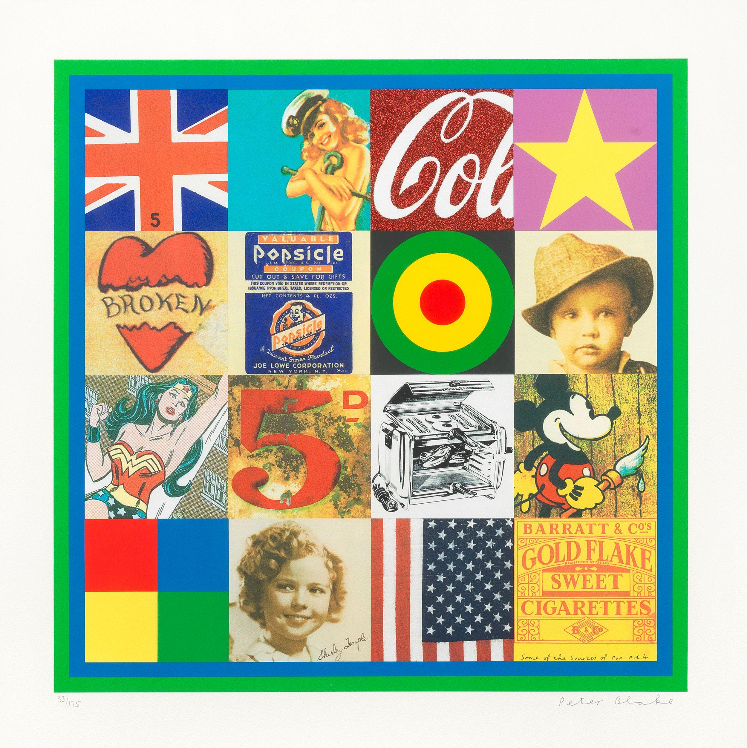 Sir Peter Blake R.A. - Some of the Sources of Pop-Art 4, 2006