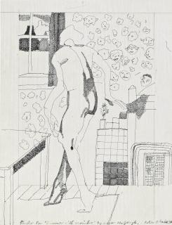 Sir Peter Blake, R.A. - Study for Summer with Monika