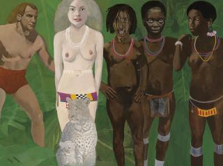 Sir Peter Blake, R.A. - Tarzan Meets the Jungle Goddess
