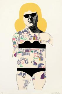 Sir Peter Blake, R.A. - Tattooed Lady