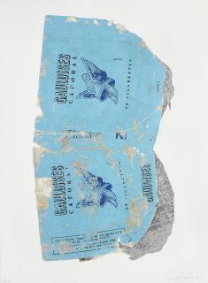 Sir Peter Blake - Gauloise, from \'Fag Packets\'