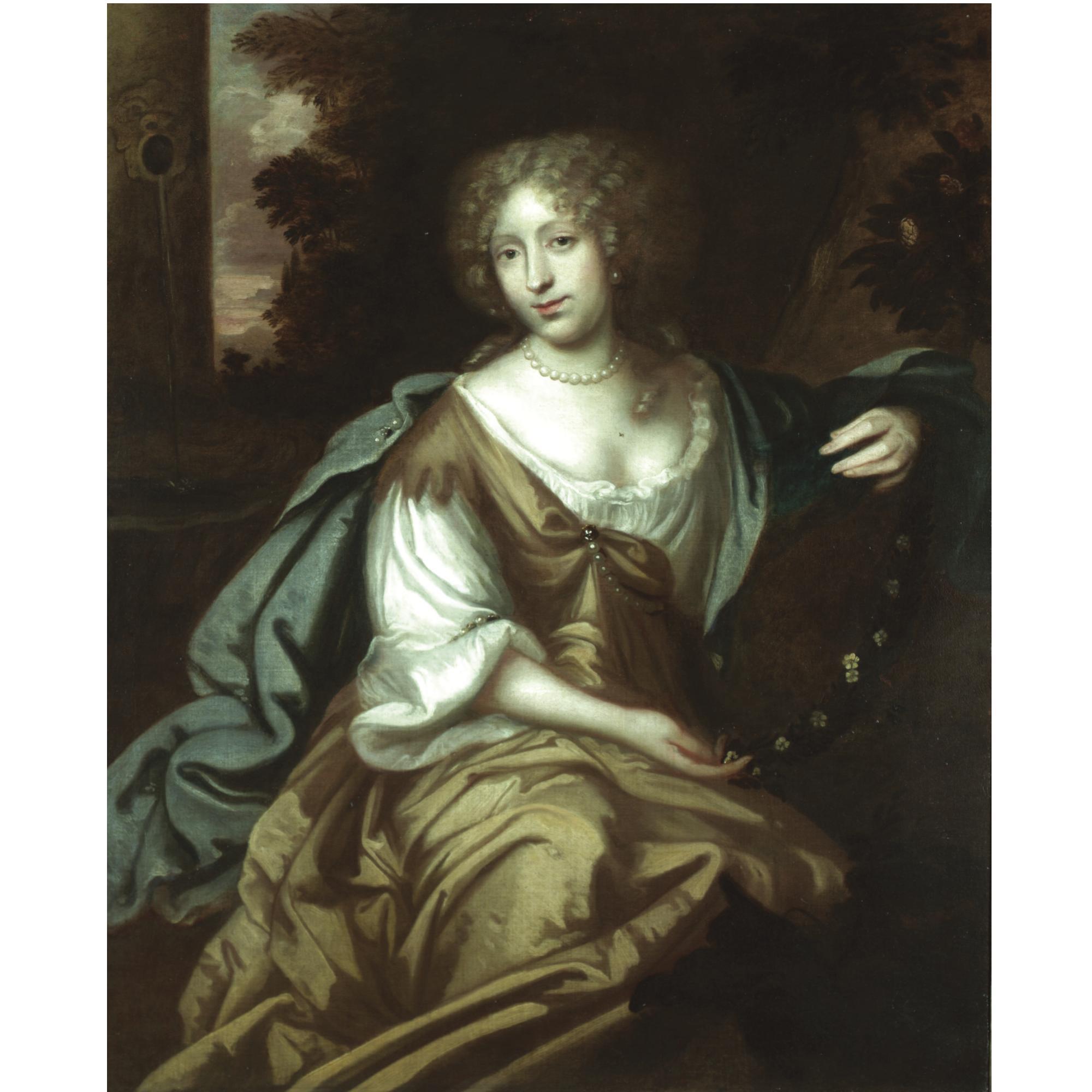 Sir Peter Lely - Portrait Of Mrs Nicholas