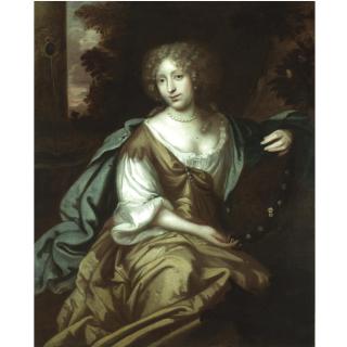 Sir Peter Lely - Portrait Of Mrs Nicholas