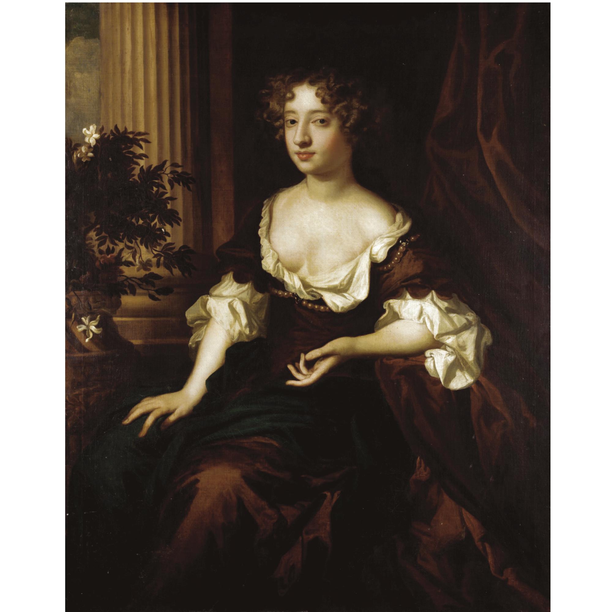 Sir Peter Lely - Portrait Of Nell Gwyn