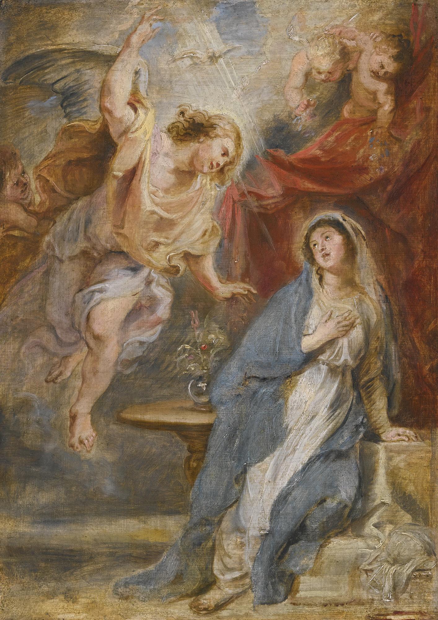Sir Peter Paul Rubens - The Annunciation