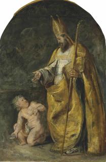 Sir Peter Paul Rubens - The Vision Of Saint Augustine