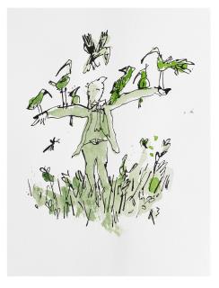 Sir Quentin Blake - Avian Friends