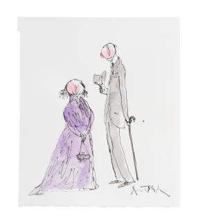 Sir Quentin Blake - Edwardian Dress