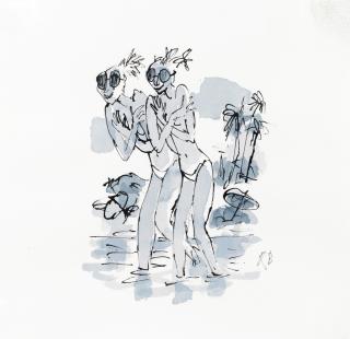 Sir Quentin Blake - Feet in the Water