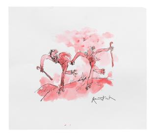 Sir Quentin Blake - Hand in Hand No.1