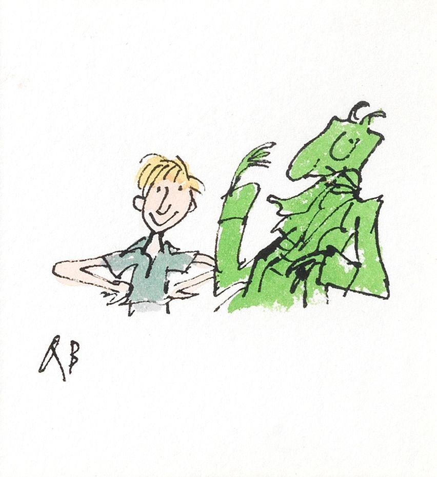 Sir Quentin Blake - James and the Giant Green Grasshopper