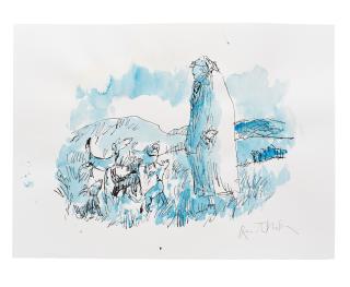Sir Quentin Blake - Out for a Walk