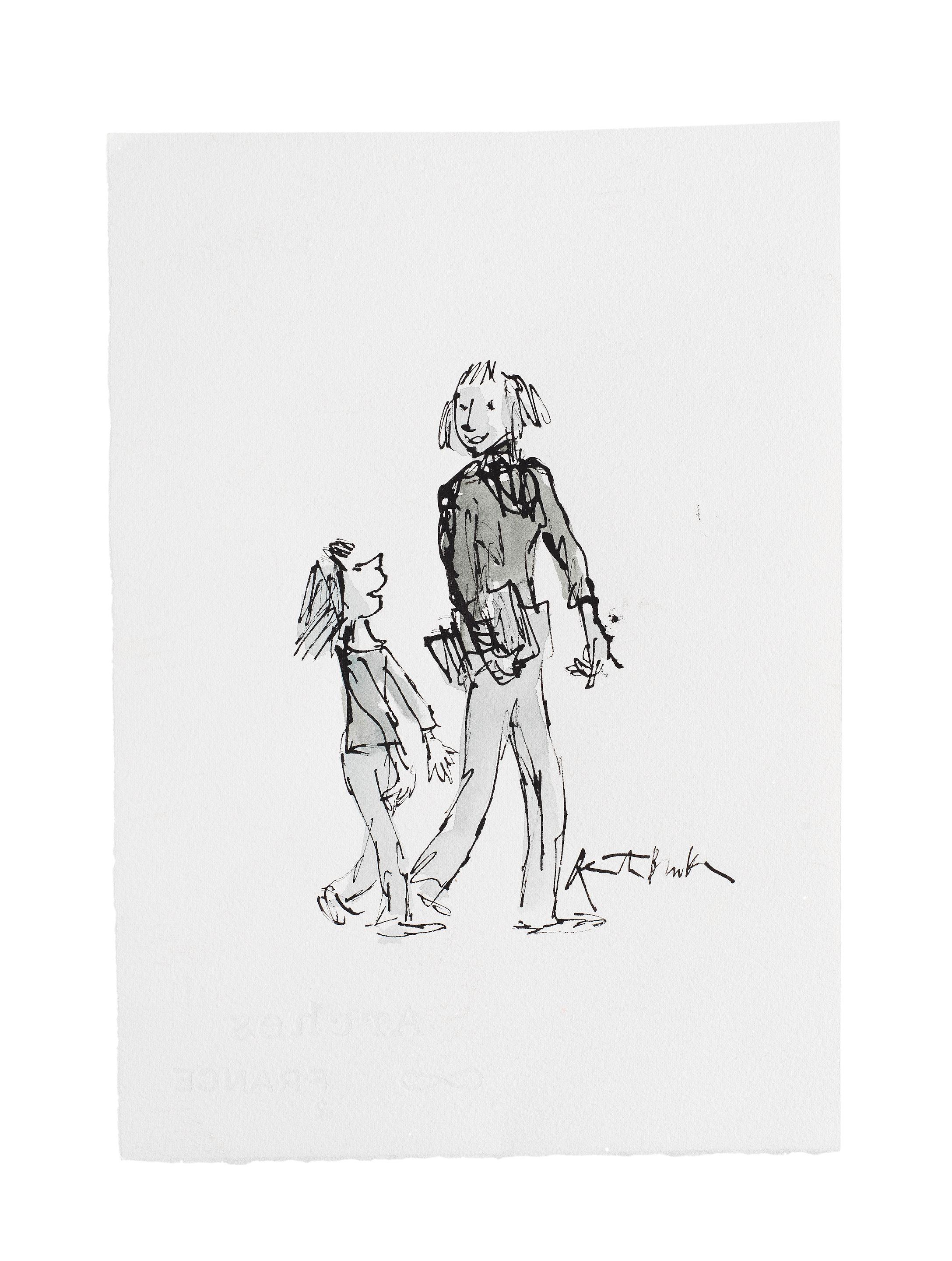 Sir Quentin Blake - Telling the Teacher