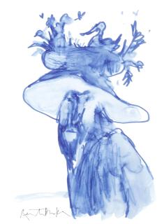 Sir Quentin Blake - The World of Hats, No. 69