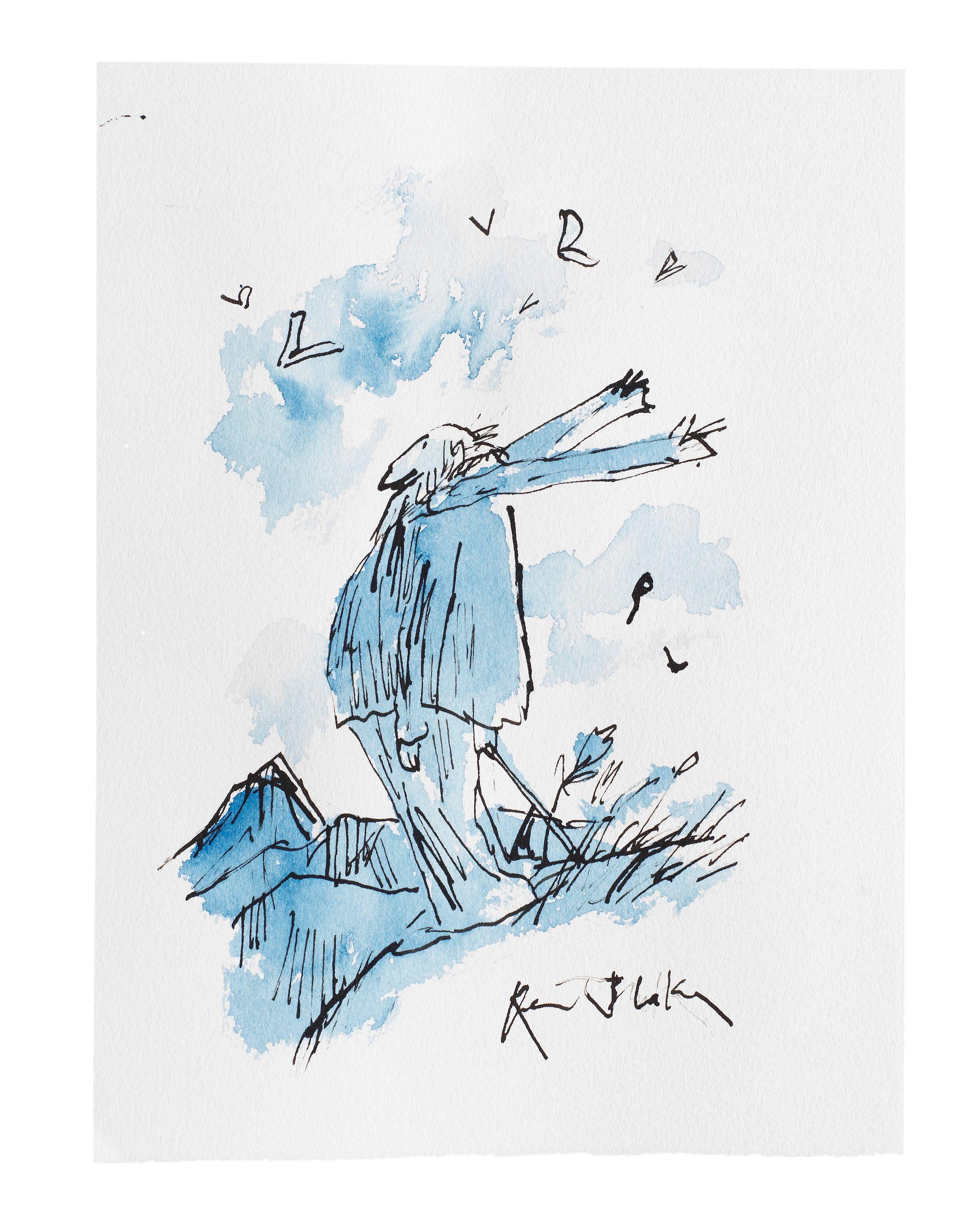 Sir Quentin Blake - Windy Day