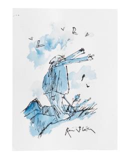 Sir Quentin Blake - Windy Day