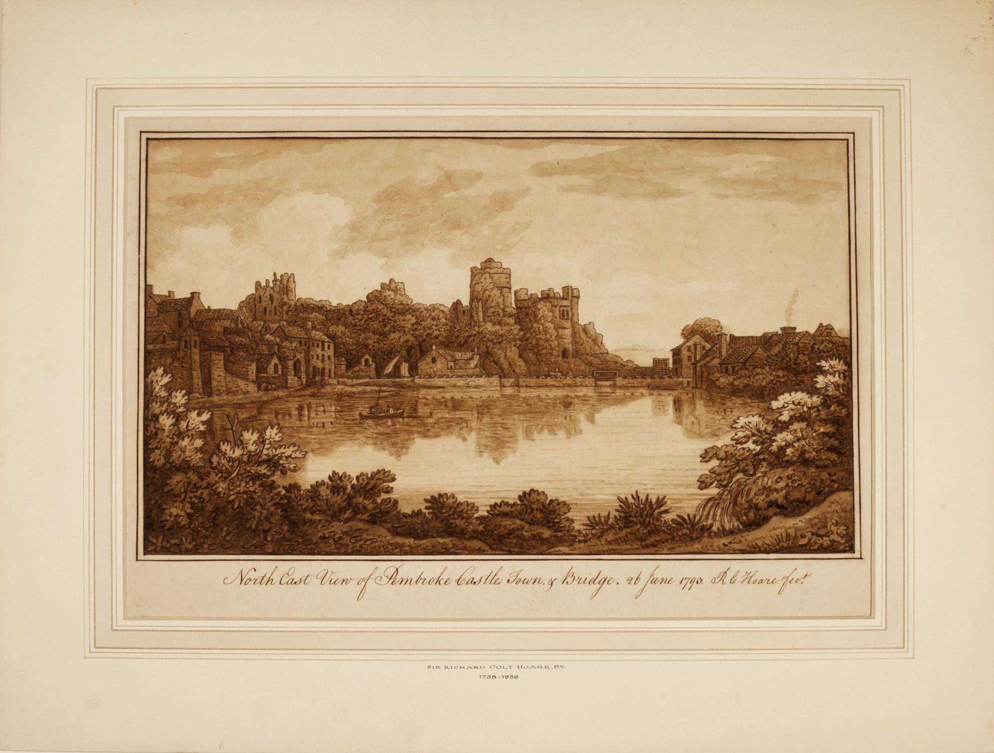 Sir Richard Colt Hoare, 2Nd Bt., F.R.S., F.S.A. - Pembroke Castle From The North East, Wales