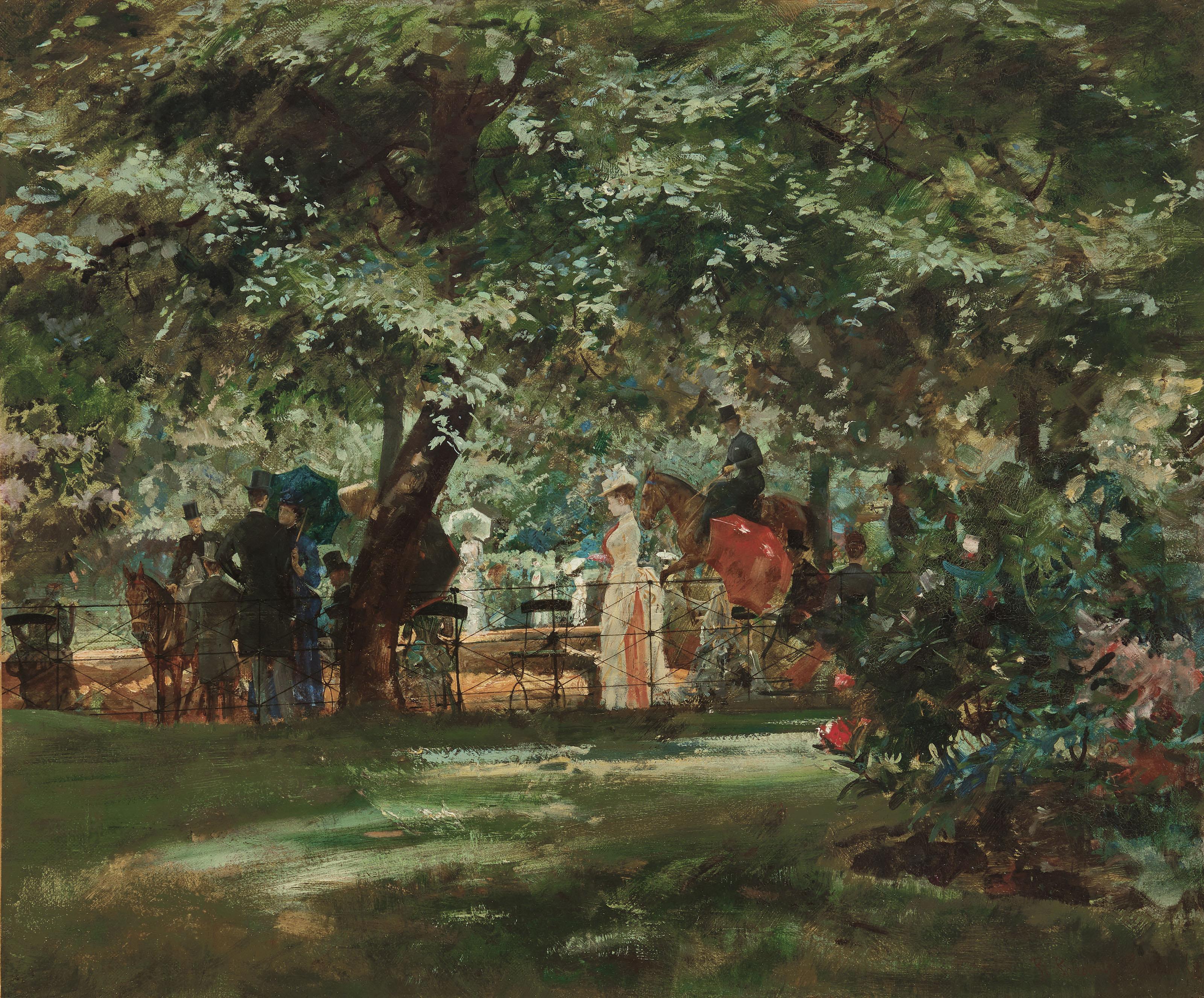 Sir Robert Ponsonby Staples, Bt. - A Ride in the Park