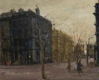 Sir Robin Darwin, R.A., R.S.A., P.R.W.A., N.E.A.C. - Queen\'s Gate Gardens, London