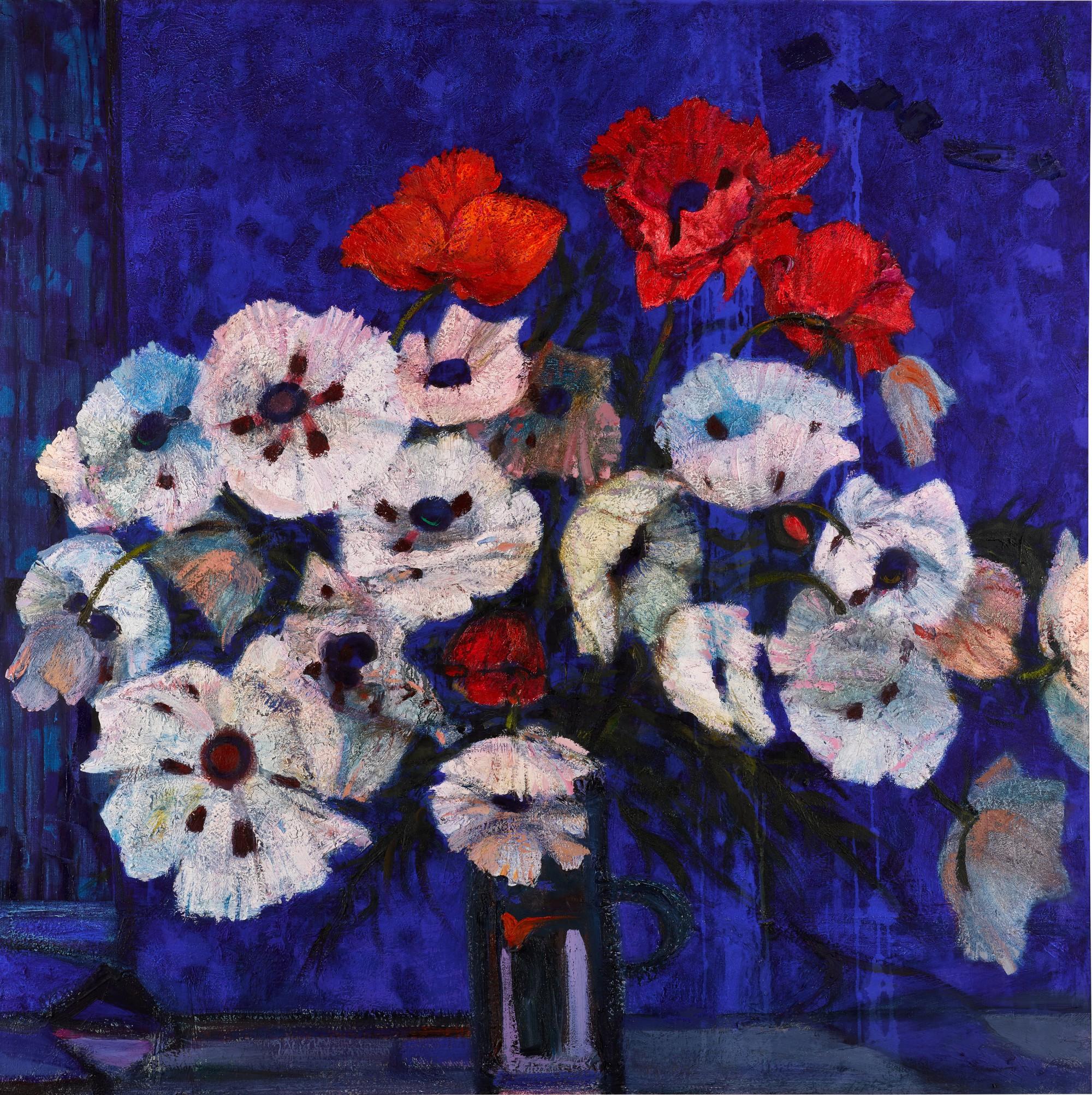 Sir Robin Philipson, P.R.S.A., R.A., R.S.W., F.R.S.E. - Poppies