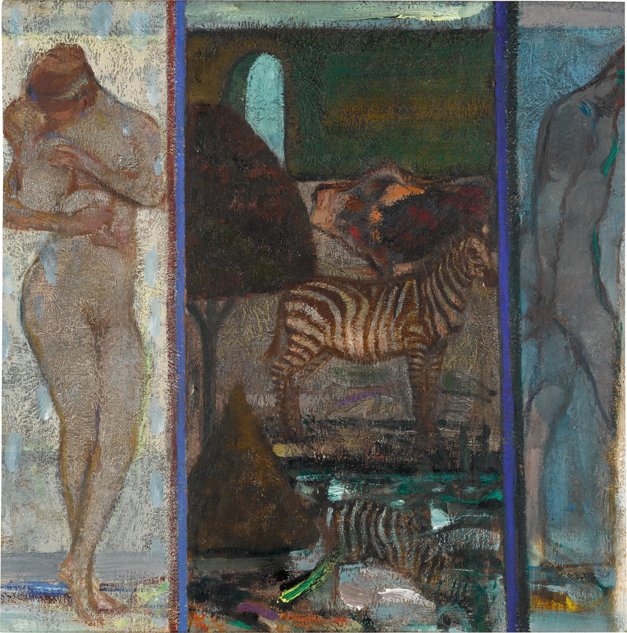 Sir Robin Philipson, P.R.S.A., R.A., R.S.W., F.R.S.E. - Secret Garden VII