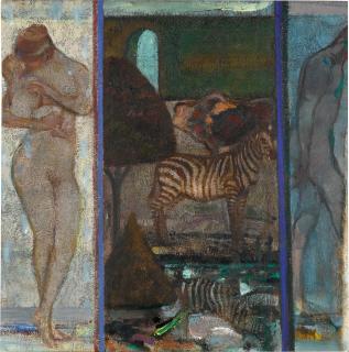 Sir Robin Philipson, P.R.S.A., R.A., R.S.W., F.R.S.E. - Secret Garden VII