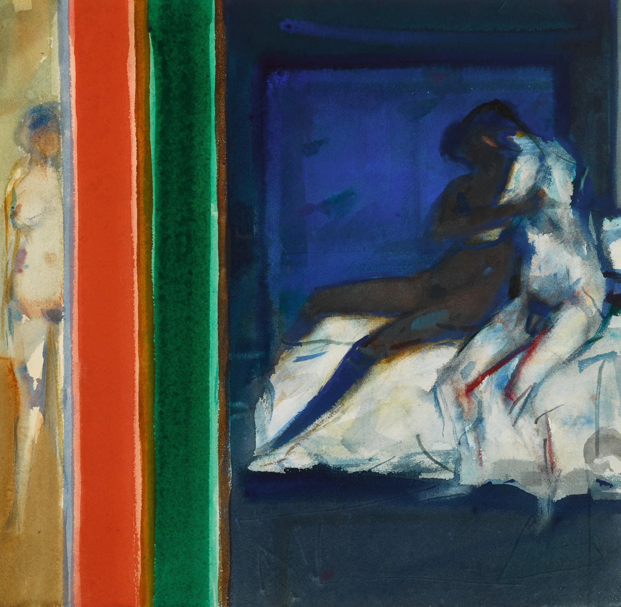 Sir Robin Philipson, P.R.S.A., R.A., R.S.W., F.R.S.E. - Woman Approaches