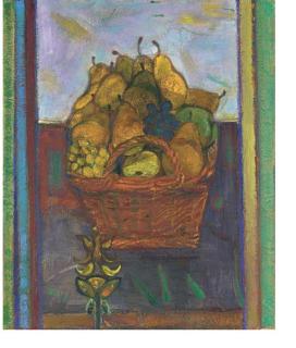Sir Robin Philipson, P.R.S.A., R.A., R.S.W. - Basket of Pears III