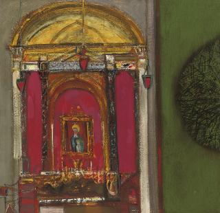 Sir Robin Philipson, P.R.S.A., R.A., R.S.W. - Byzantine Interior III