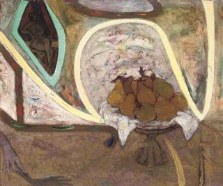 Sir Robin Philipson, P.R.S.A., R.A., R.S.W. - Still Life with Abstracts