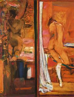 Sir Robin Philipson, P.R.S.A., R.A. - Women Observed 