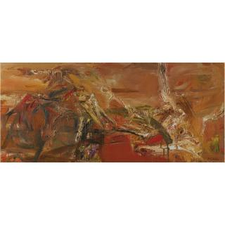 Sir Robin Philipson, R.A., P.R.S.A., R.S.W. - Cockfight